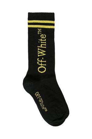 calzini in cotone nero OFF WHITE KIDS | OBRA003F25KNI0021018